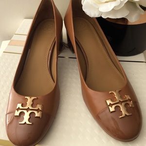 🎀Tory Burch Everly Leather Heel Pumps